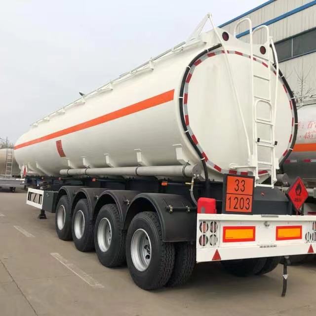 Råoljetanker semitrailer for tunge ingeniørprosjekter